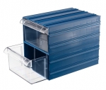 Пластиковый короб Стелла-техник С-510-синий-прозрачный (2 шт)