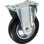 Комплект платформенных колес Ø125 мм серая резина (г/п 300кг).